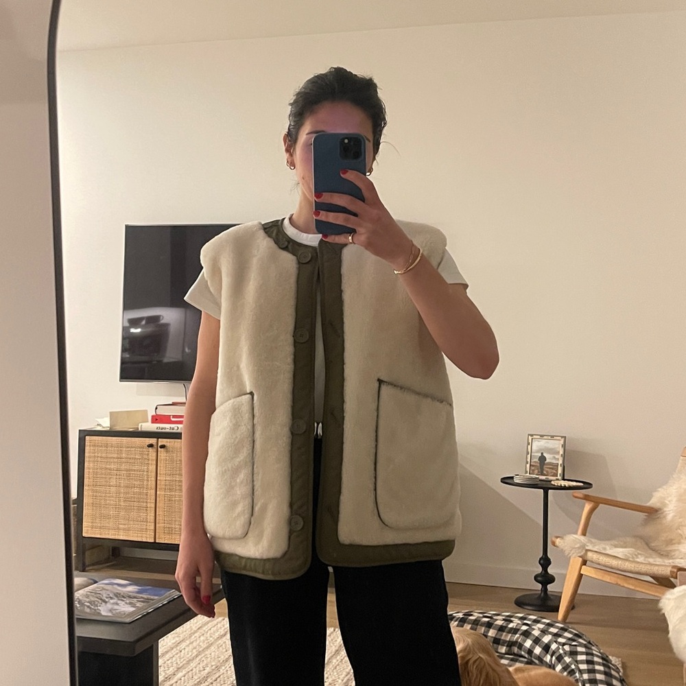 Marfa Stance S SHEARLING QUILT LINER NATURAL WHITE / YELLOW